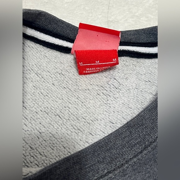 Nike Terry Cloth Big “Swoosh” Mixed Print Crewneck Top - Medium - Picture 6 of 9